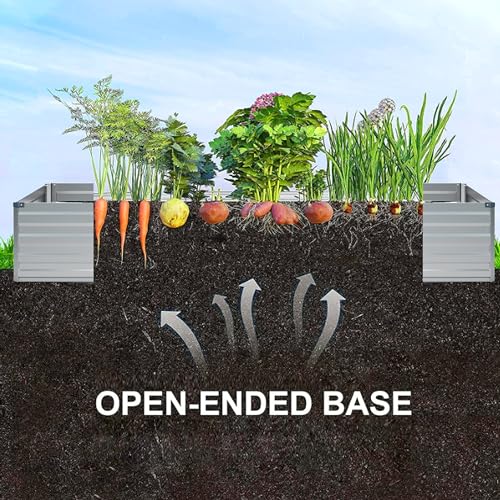 Galvanized Raised Garden Bed U366