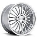 Silver 17x8 5x108 40 Wheel K93409