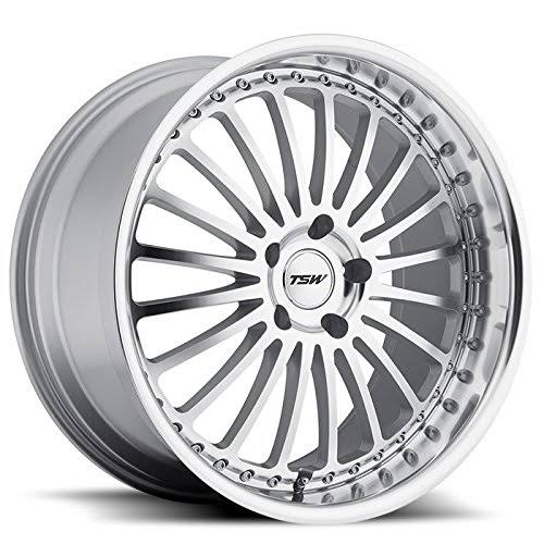 Silver 17x8 5x108 40 Wheel K93409