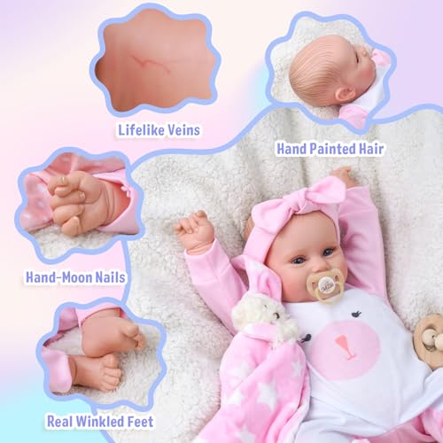20 Inch Soft Vinyl Realistic Reborn Baby Doll I79210