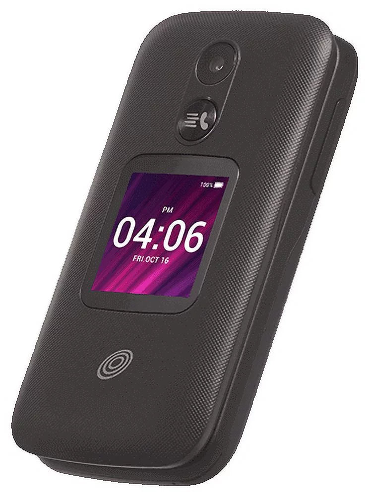 Black Prepaid Flip Phone F437