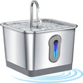 3.5L Stainless Steel Cat Water Fountain with Motion Sensor E5559