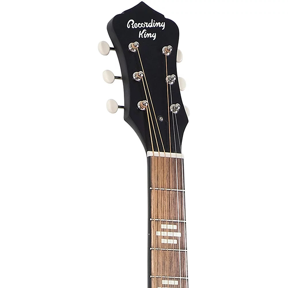 Satin Black Resonator Guitar P17890