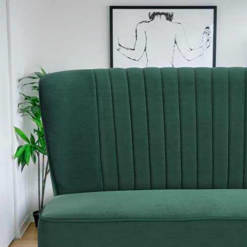 Velvet Gray Armless Accent Chair L47127