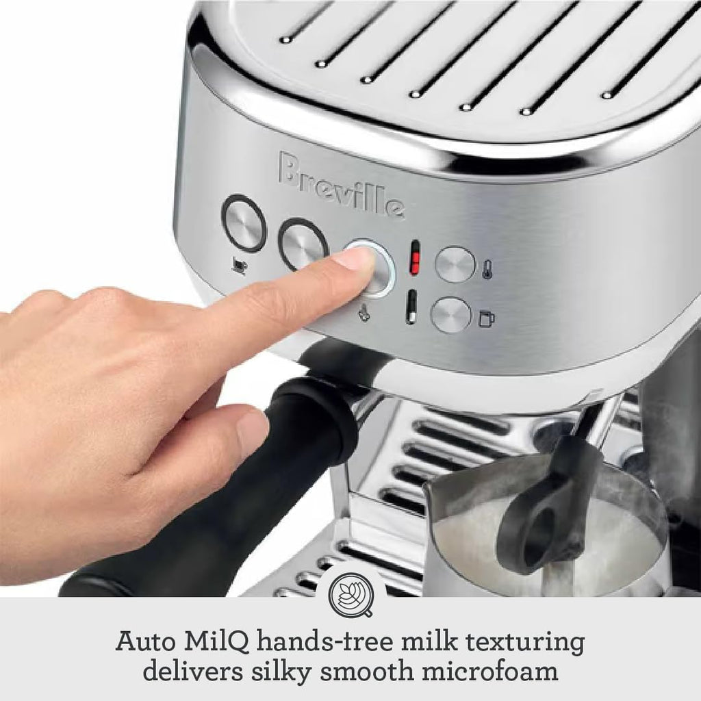 Brushed Stainless Steel Espresso Machine P7434