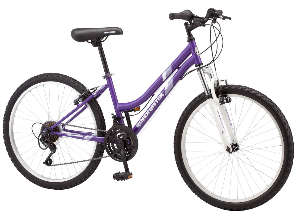 24" Purple Girls Mountain Bike E8544