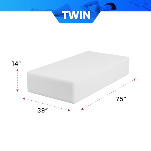 6 Inch Twin XL Gel Memory Foam Mattress R5751