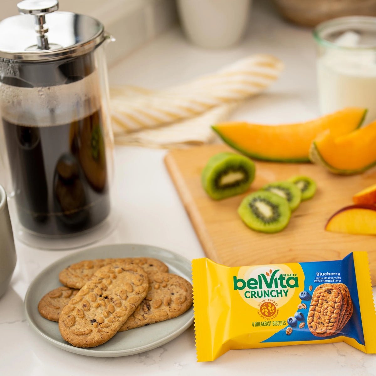 4 Flavors 30 Packs Breakfast Biscuits D7138
