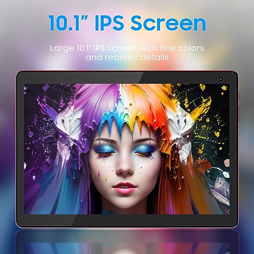 Black 10 inch Android Tablet with 32GB Storage C10670