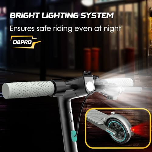 Electric Scooter with 8.5" Honeycomb Tire, Foldable Aluminum Alloy E-Scooter D291229