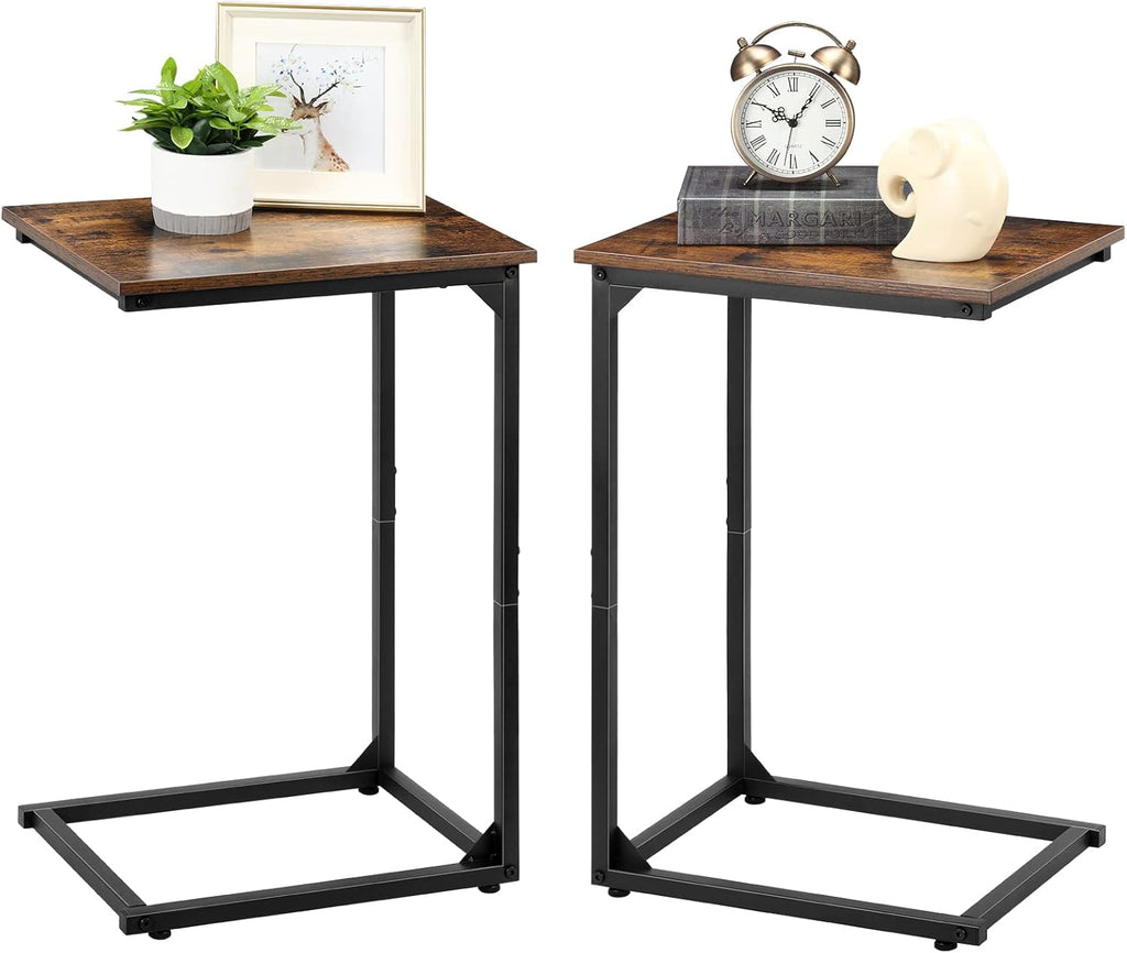 C Shaped Side Table Set of 2 Z55389
