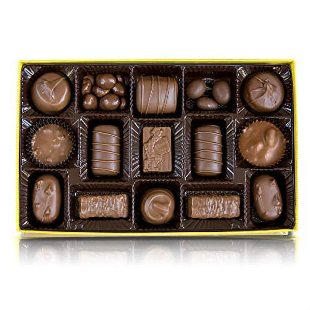 12 Ounce Box Pack of 3 Milk Chocolate Assortment D4115