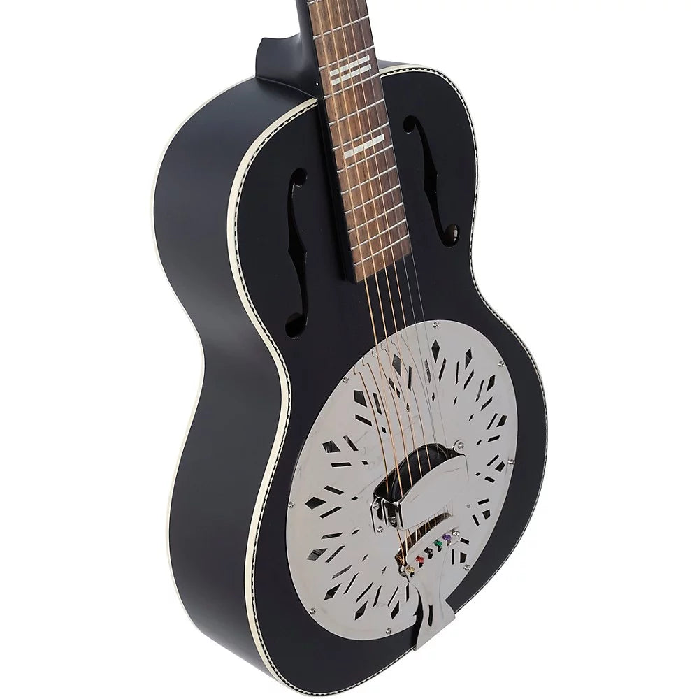 Satin Black Resonator Guitar P17890