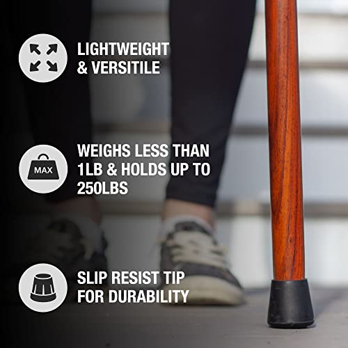 Twisted Oak Wood Walking Cane, 37" M623411