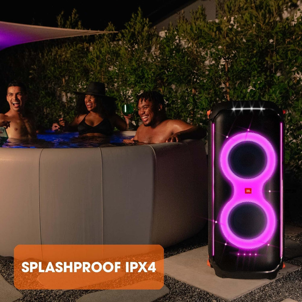 800W Wireless Bluetooth Splashproof Party Speaker with Lights Y847