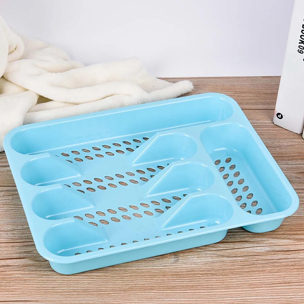 3 Count Kitchen Drawer Storage Tray with Lids Cutlery Organiser C408