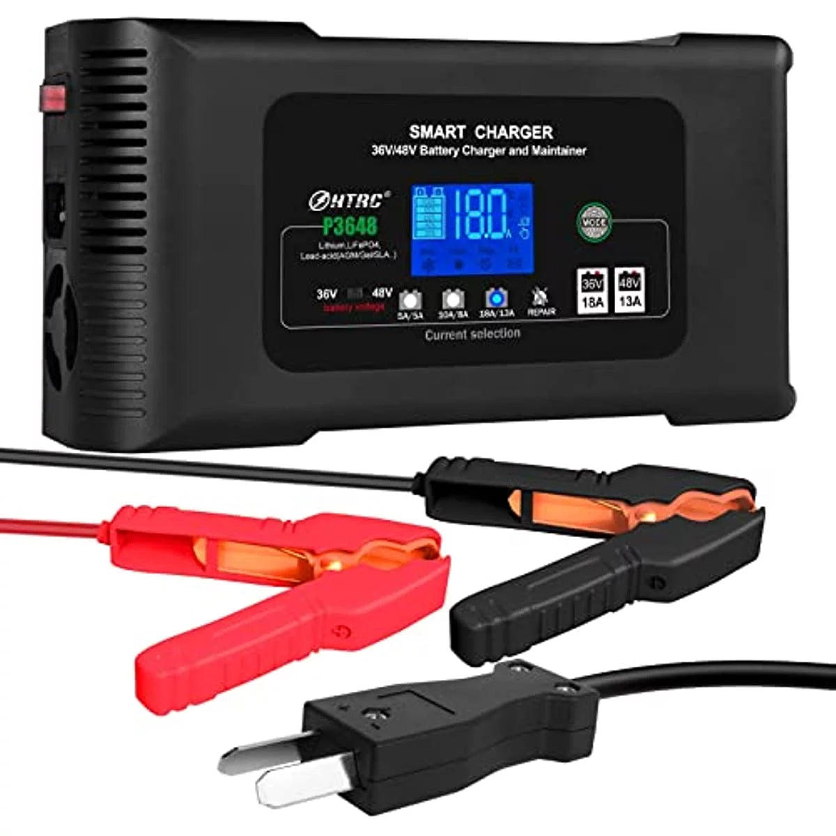 36V 18-Amp and 48V 13-Amp Golf Cart Battery Charger X517