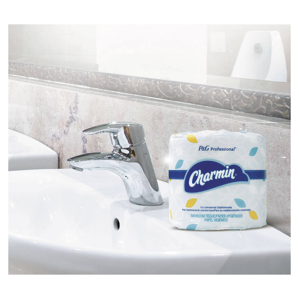 2-Ply White Bathroom Tissue, 450 Sheets/Roll, 75/Carton H513914