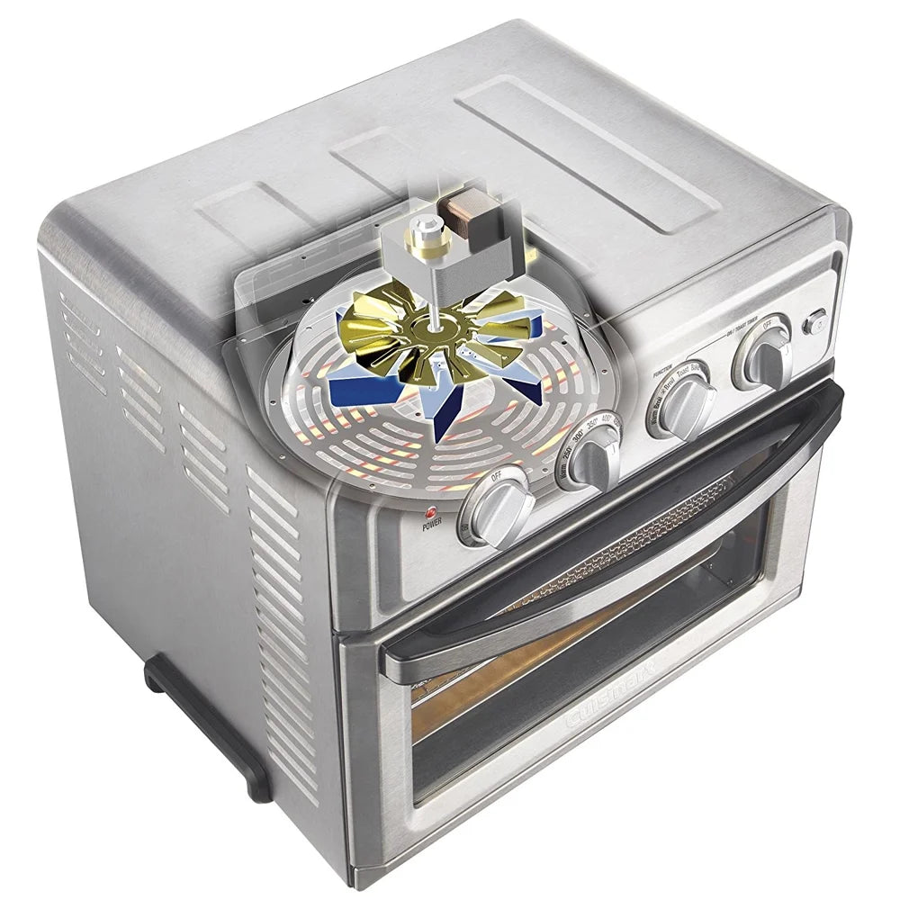 Silver Convection Toaster Oven Air Fryer D38241