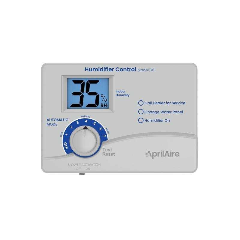 Automatic Digital Whole-House Humidifier Control Humidistat with Outdoor Temperature Sensor Q567481