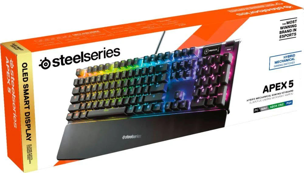 Black Wired Gaming Mechanical Keyboard with RGB Back Lighting Z7086