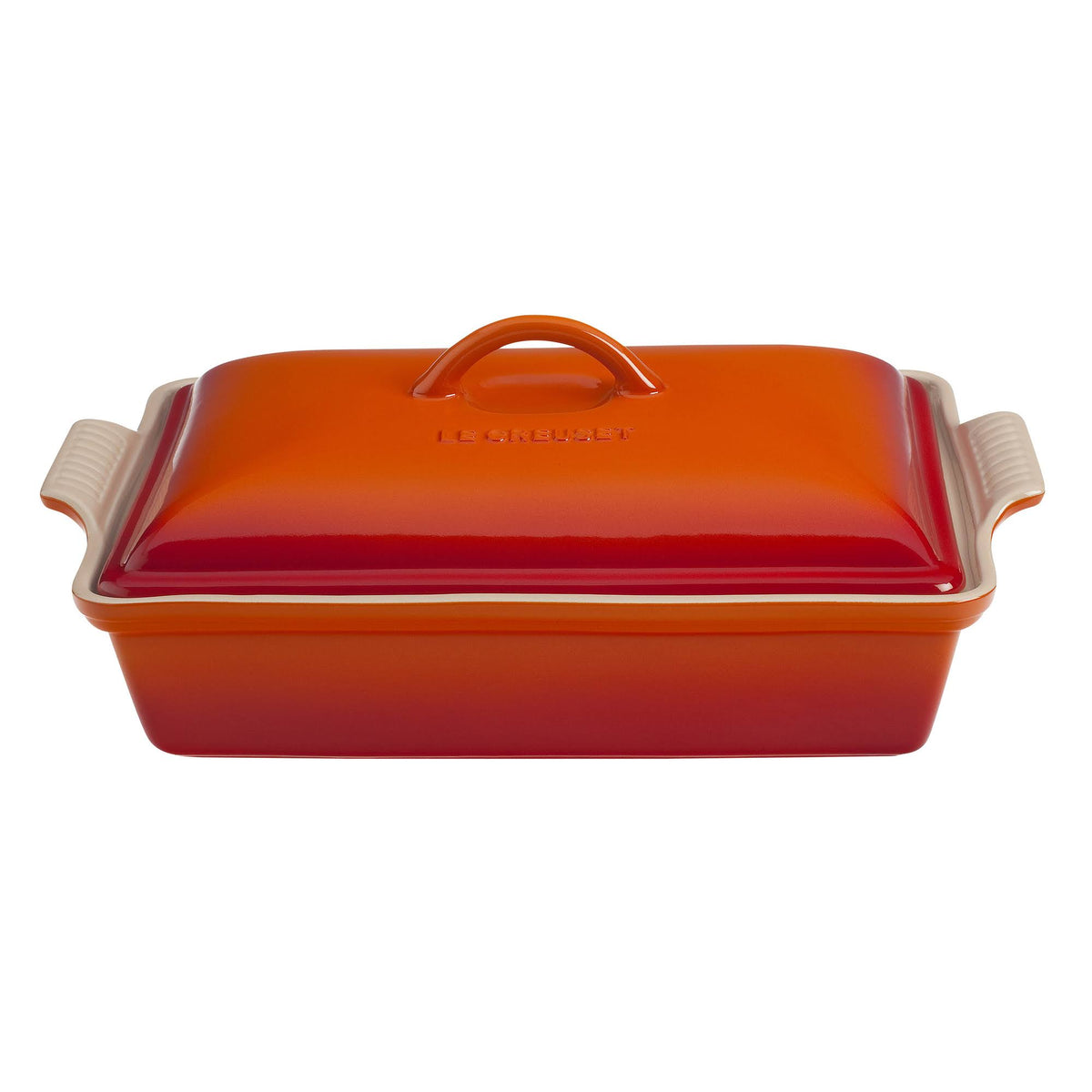 Heritage Stoneware Covered Rectangular Casserole, 4-Quart Z7009