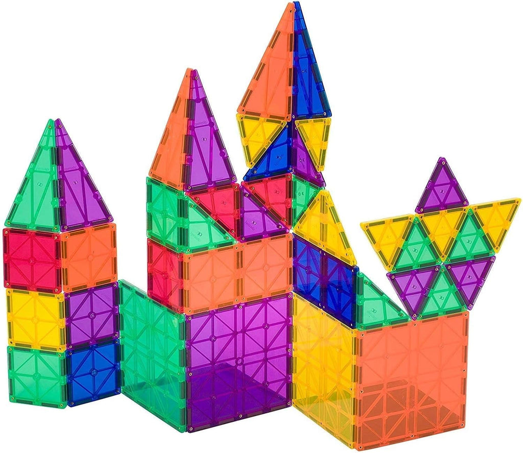 56 Pc Magnetic Tiles Building Set E60112