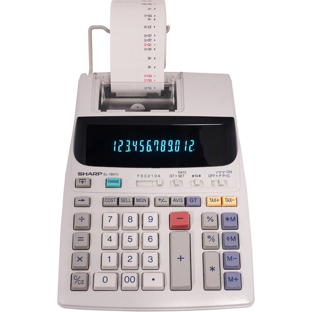 12 Digit Printing Calculator D278