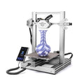 Silver 3D Printer, 5in Touch Screen, Print Size 8.7x8.7x9.8 Inch M695809