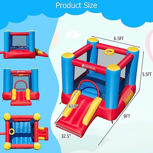 Inflatable Bounce House with Carry Bag, Repair Kit E156