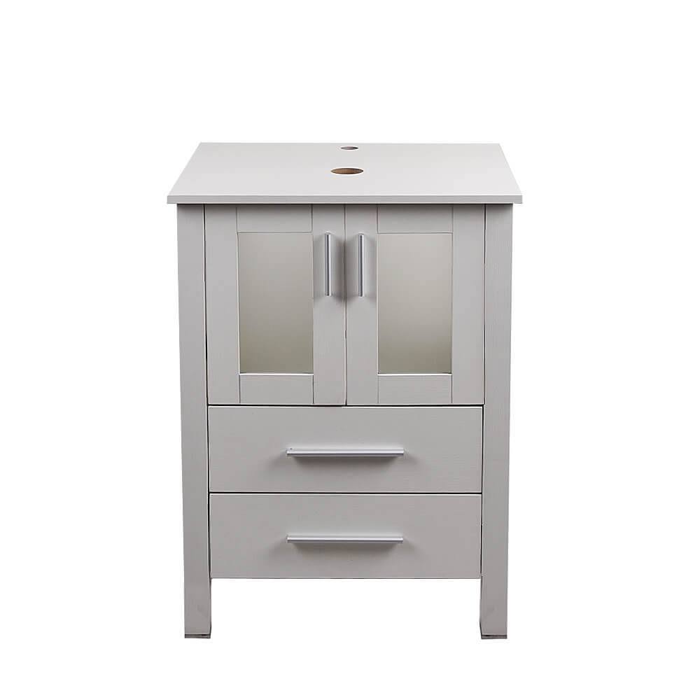 Dark Brown 24 inch Bathroom Vanity Combo B326