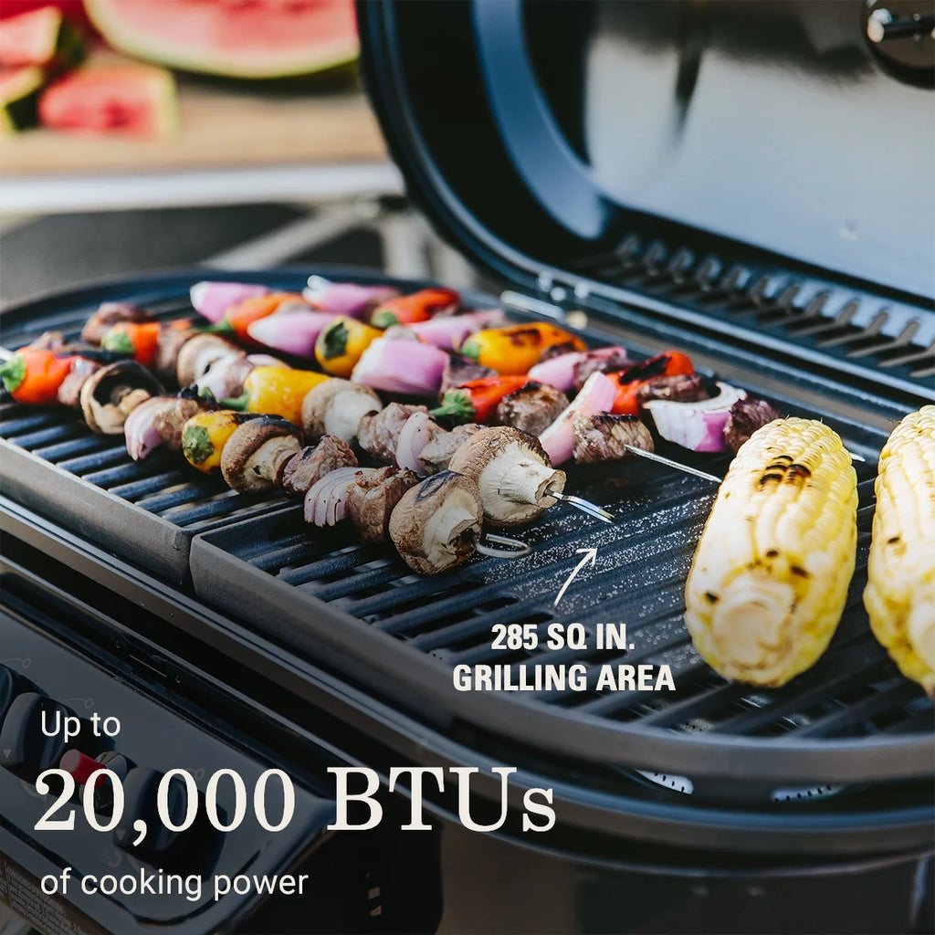 Red Propane Gas Grill S4396