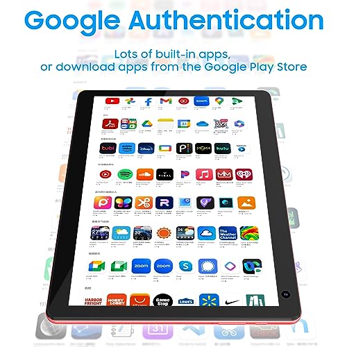 Black 10 inch Android Tablet with 32GB Storage C10670