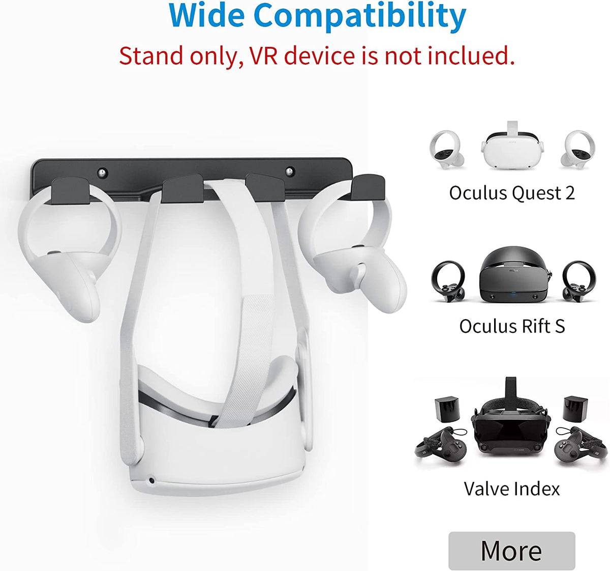 VR Wall Mount Storage Stand Display Holder Hook O89168