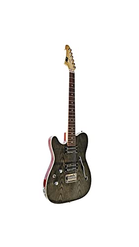 Natural Semi-Hollow-Body Electric Guitar Y951231
