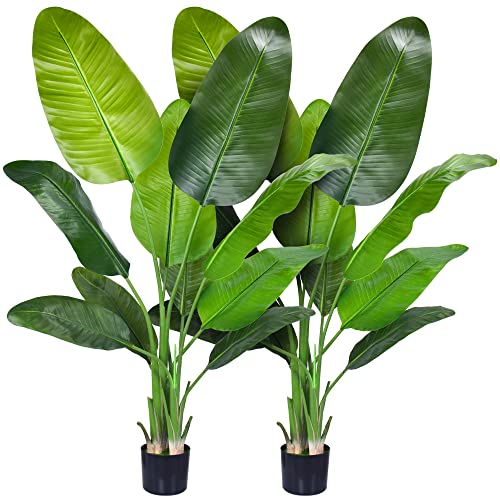 6FT Artificial Areca Palm Tree in Pot D280