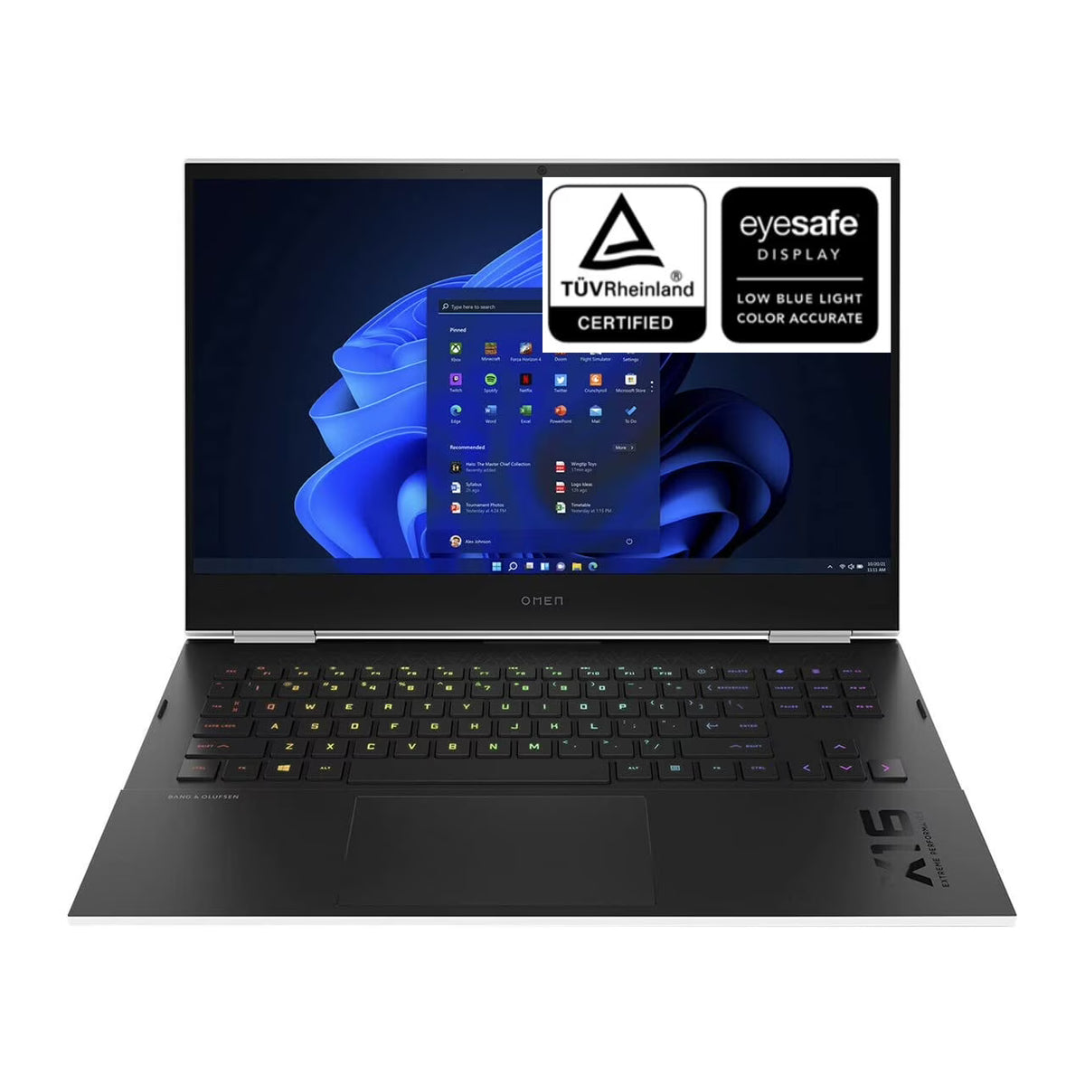 16.1" QHD 165Hz Gaming Laptop Intel Core i7 11800H NVIDIA GeForce RTX 3070 32GB Memory 2TB SSD Ceramic White R801590