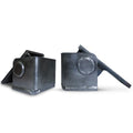 2Pcs Greasable Weld-On Solid Steel Dump Trailer Hinges H616