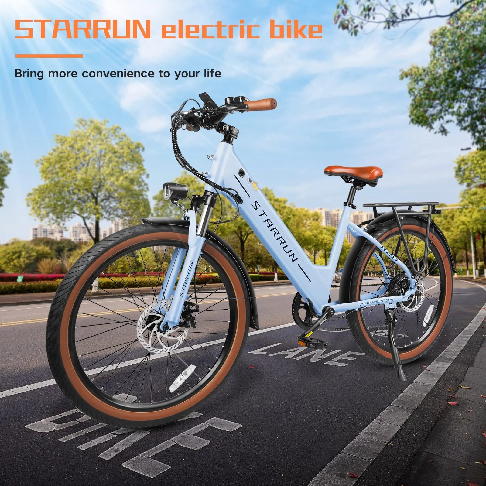 500W 48V 12Ah 7 Speed 26'' Electric Bicycle Q74730
