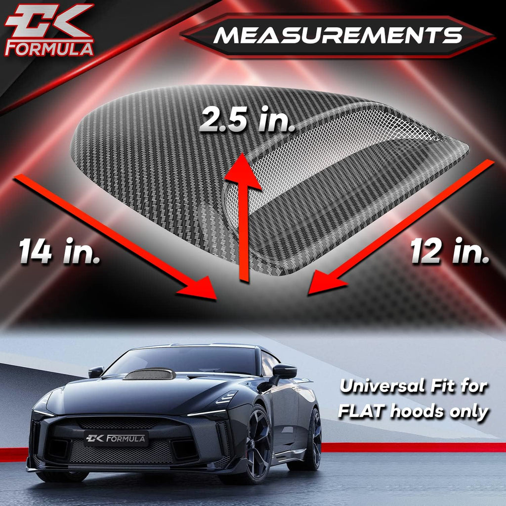 Carbon Fiber Hood Scoop S64762