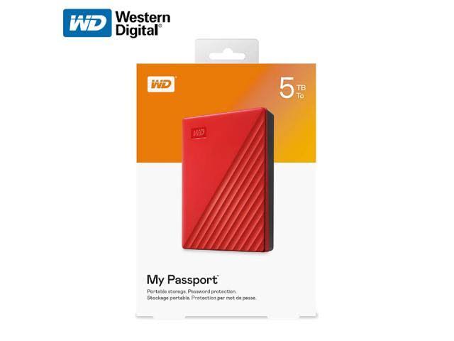 5tb Portable Hard Drive Red Q430262