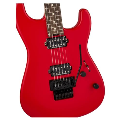 Satin Ferrari Red Electric Guitar A8269