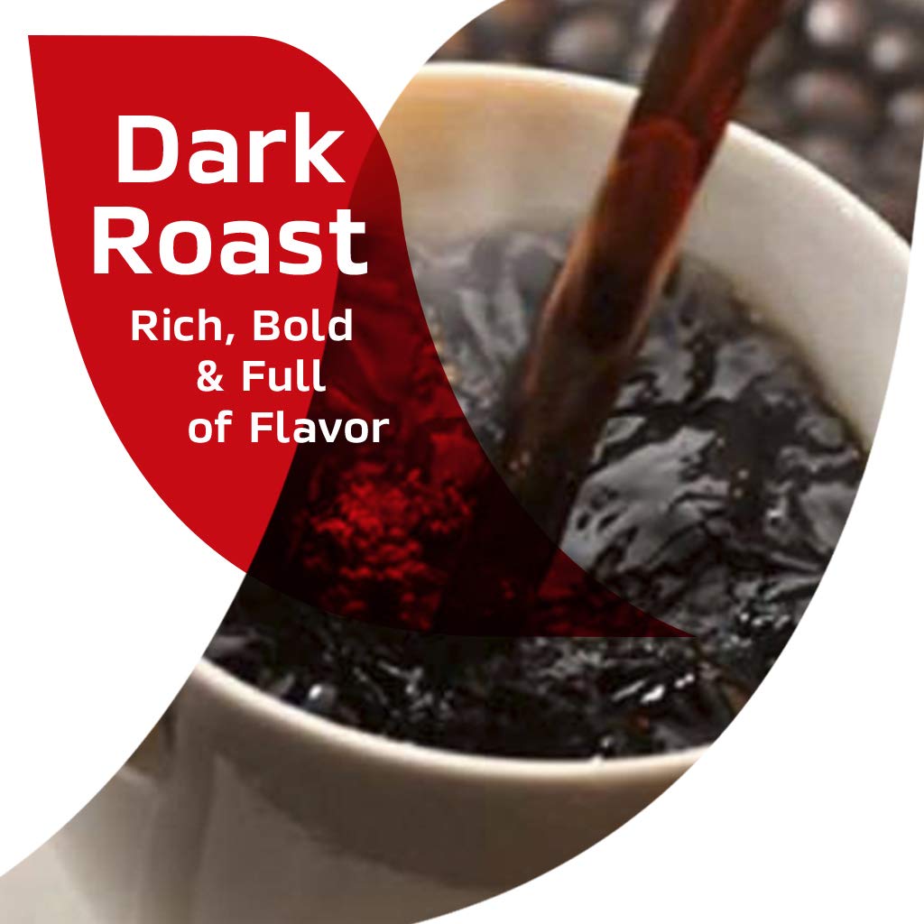 Dark Roast Instant Coffee 10.5 oz Jar Pack of 2 V157967