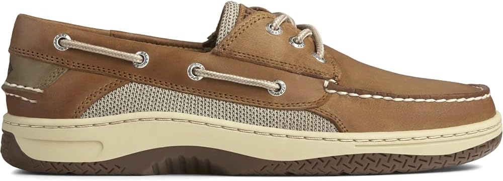 Men's Billfish 3-eye Boat Shoe Dark Tan F706