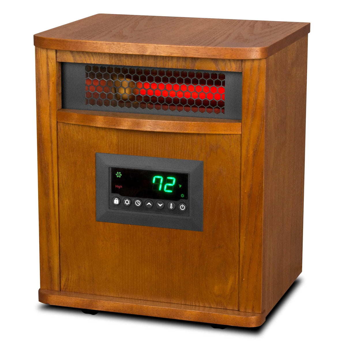 1500W Electric Infrared Quartz Indoor Space Heater (2 Pack) K410