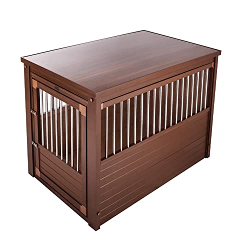 Dog Crate End Table with Stainless Steel Tubing W125045