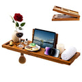Teak Bathtub Tray with Expandable Handles C164