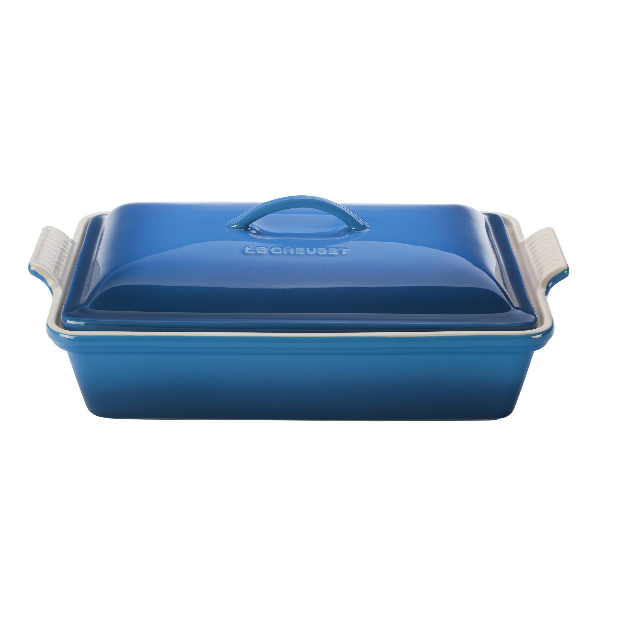 Heritage Stoneware Covered Rectangular Casserole, 4-Quart Z7009
