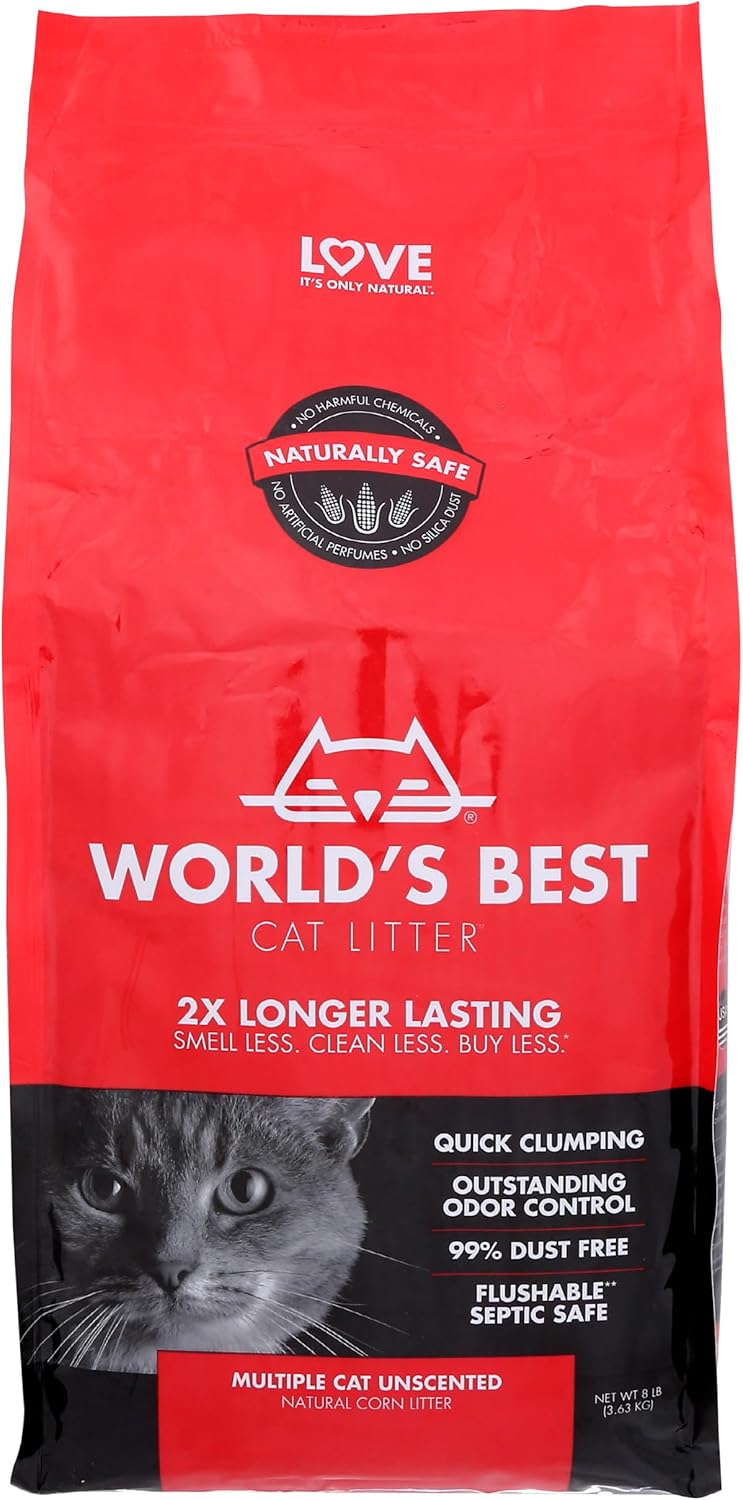 Unscented Clumping Cat Litter, 8 LB (Pack of 1) T61773
