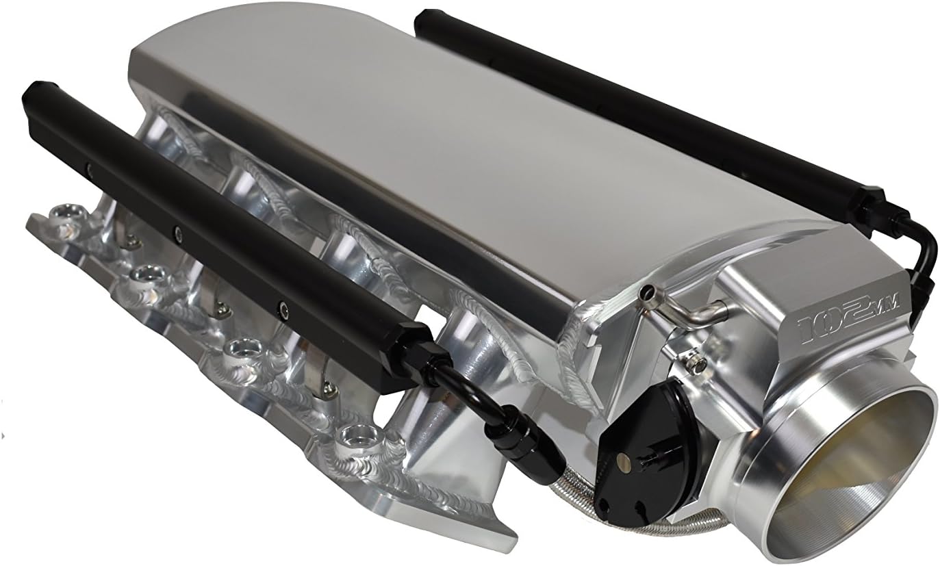 Intake Manifold 102mm Throttle Body Fabricated Metal Sheet B929386